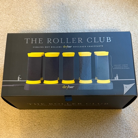 Drybar Velvet Grip Hot Rollers - Black and Yellow - Picture 1 of 2